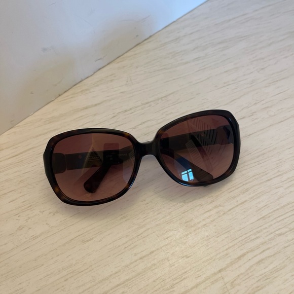 Coach Tortoise Shell Sunglasses - Picture 11 of 16
